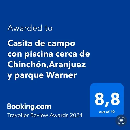 Casita con piscina cerca de Chinchón, Aranjuez y Parque Warner-2